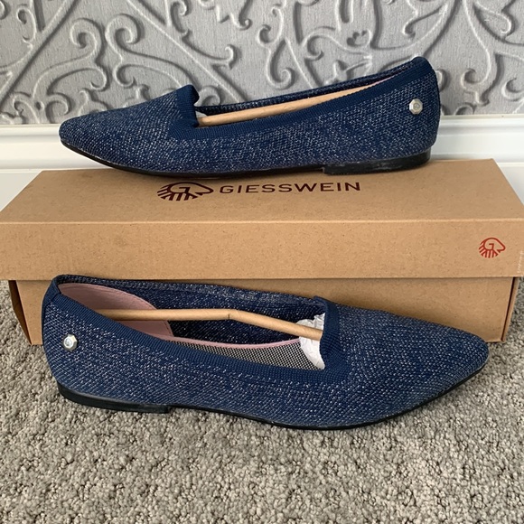 BNIB Giesswein pointy ballet flats size 40 - Picture 2 of 5